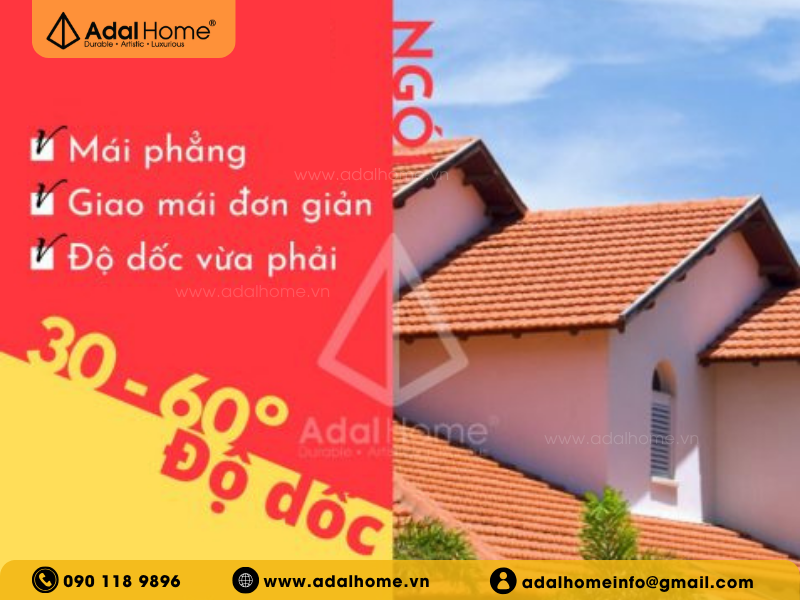 Ứng dụng ngói truyền thống