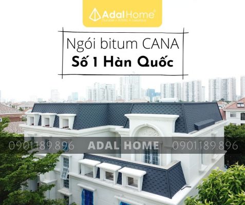 Hình – Ngói bitum CANA, số 1 Hàn Quốc