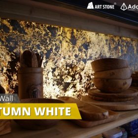 Đá mỏng xuyên sáng Art Stone - Light Wall ốp tủ nội thất