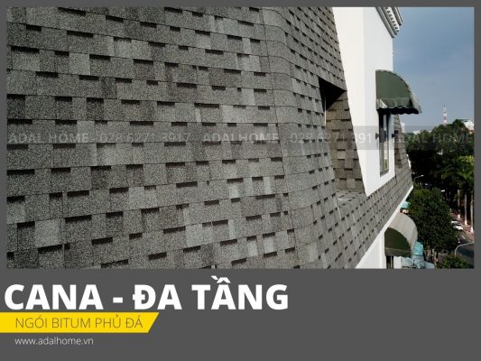 Ngói bitum phủ đá CANA Đa tầng