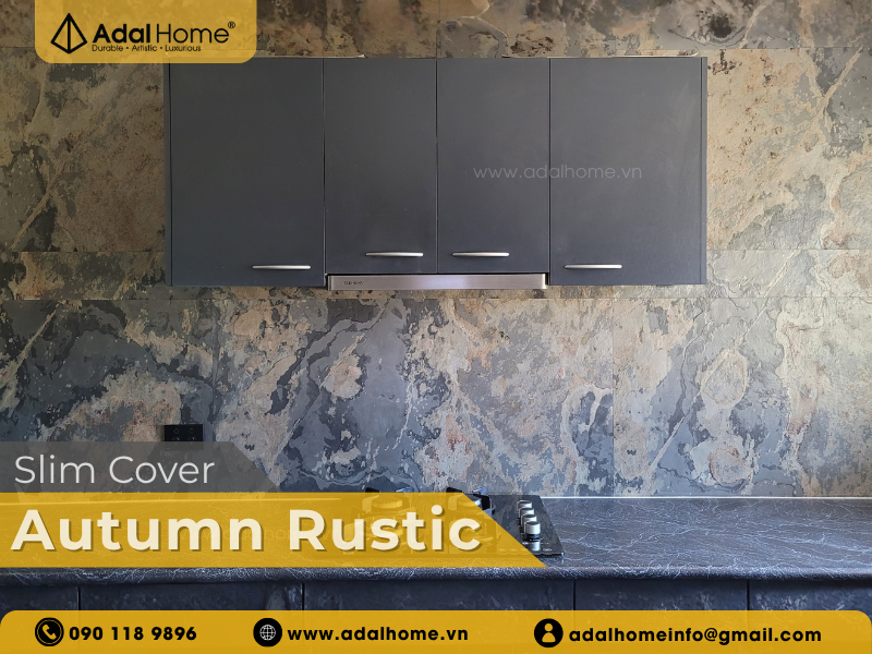 Ứng dụng đá mỏng ốp tường Art Stone - Slim Cover cho phòng bếp
