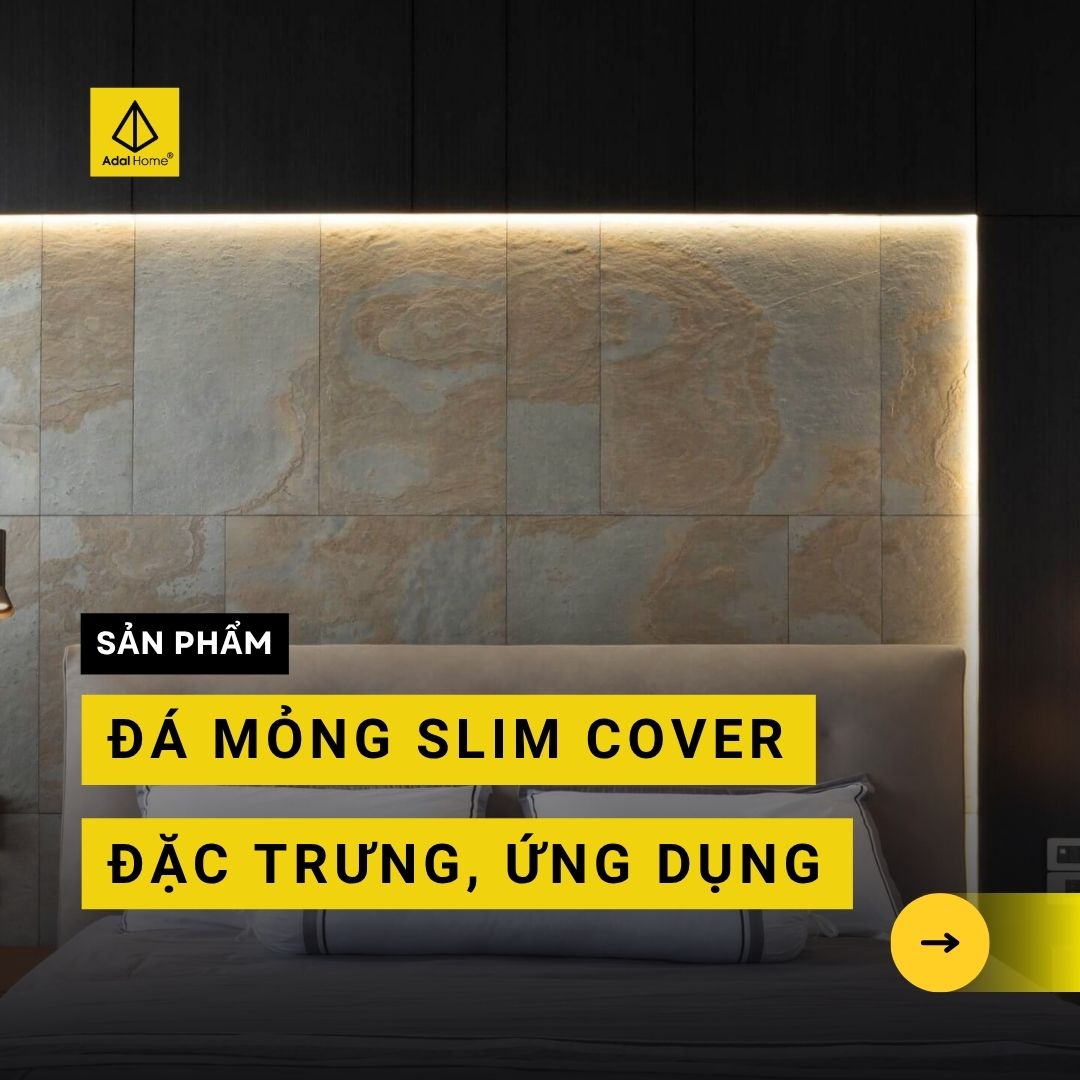 Đá mỏng ốp tường Art Stone - Slim Cover