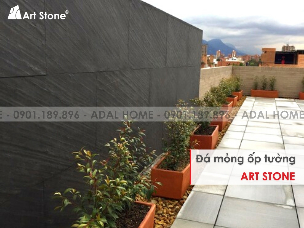 Đá mỏng ốp tường Art Stone tại Adal Home