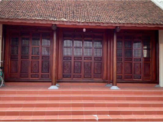 Mẫu thiết kế nhà thờ họ 3 gian tại Hải Phòng - NamCuong