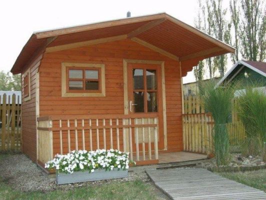 ngôi nhà gỗ tối giản