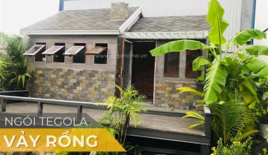 Ngói Tegola Vảy Rồng qua hình ảnh công trình thực tế