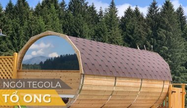 Ngói Tegola Tổ Ong qua hình ảnh công trình thực tế